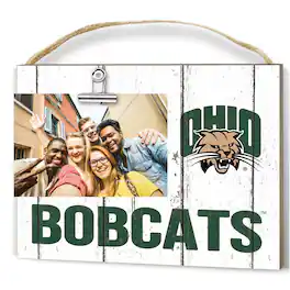 Jardine - Ohio Bobcats 8'' x 10'' Weathered Clip It Frame - White