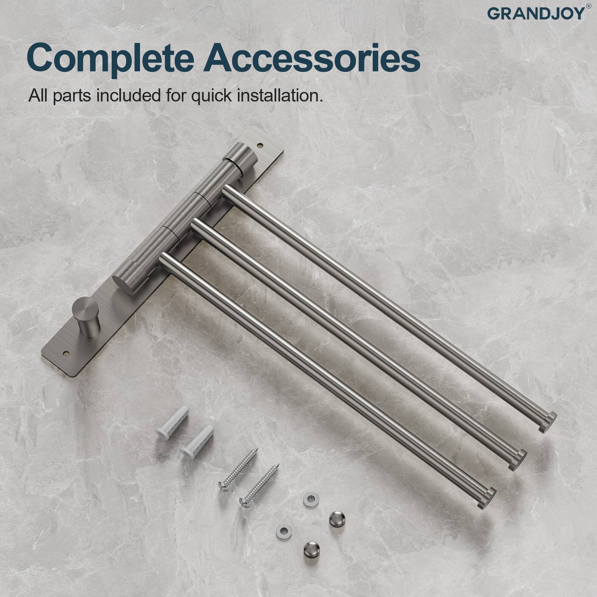 GRANDJOY

Complete Accessories

All parts included for quick installation.