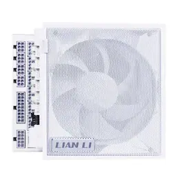 Lian Li - Edge Gold Series 1000W Full Modular Power Supply (Fan Hub Included)-ATX 3.0, 3.1-PCIE 5.1-L-Shape Design, EG1000G.WH - White