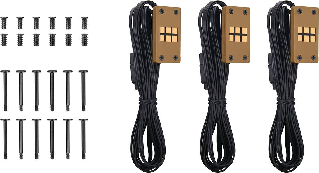 Alt View 10. Thermaltake - CT120 EX ARGB Sync 120mm Computer Case Cooling Fan (3-Pack) - Gravel Sand.