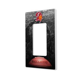 Keyscaper - Tampa Bay Buccaneers Legendary Design Single Rocker Lightswitch Plate - Multicolor