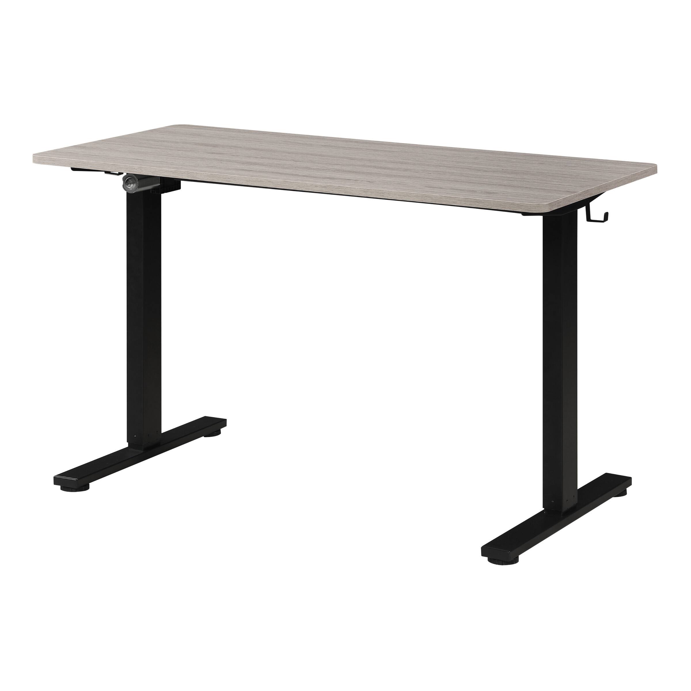 Back. OSP Home Furnishings - Primo Sit/Stand Electric 48" Desk - Black / Light Grey.