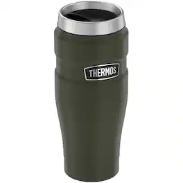 Thermos - 16 oz. Stainless King Vacuum Insulated Travel Mug - Matte Army Green