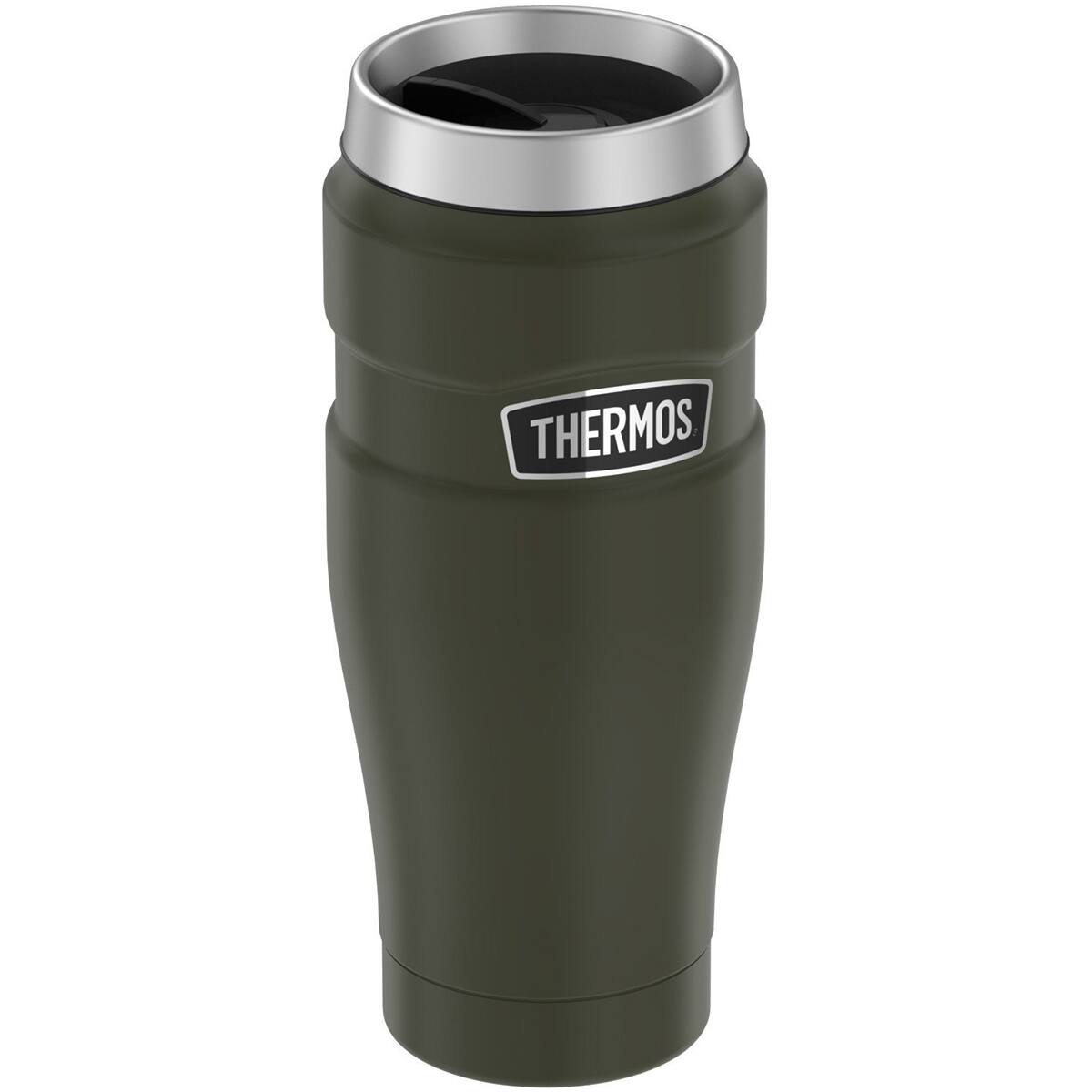 Thermos - 16 oz. Stainless King Vacuum Insulated Travel Mug - Matte Army Green