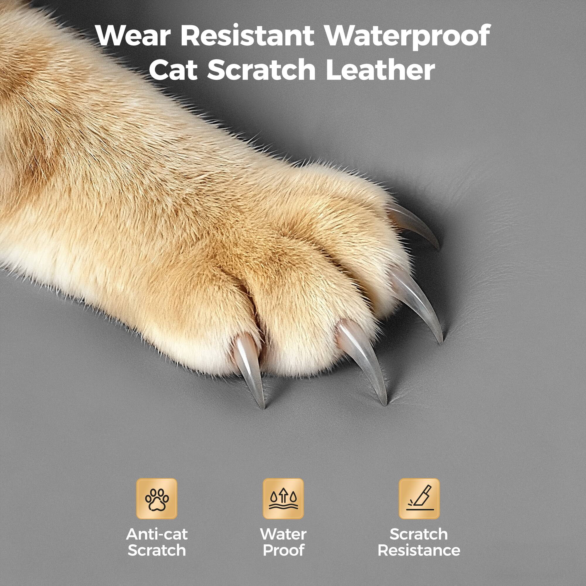 Wear Resistant Waterproof Cat Scratch Leather

- Anti-cat Scratch
- Water Proof
- Scratch Resistance