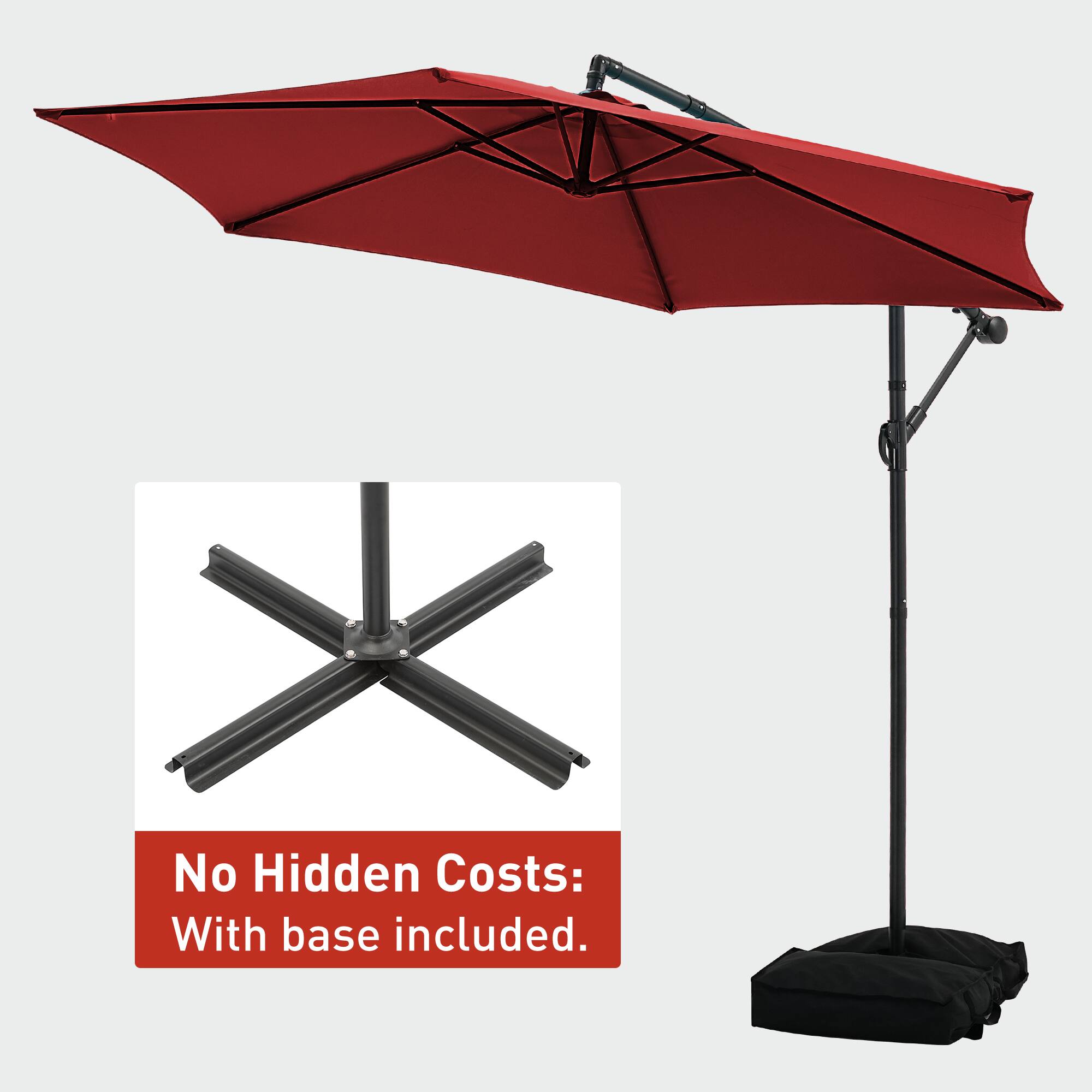 No Hidden Costs: With base included.
