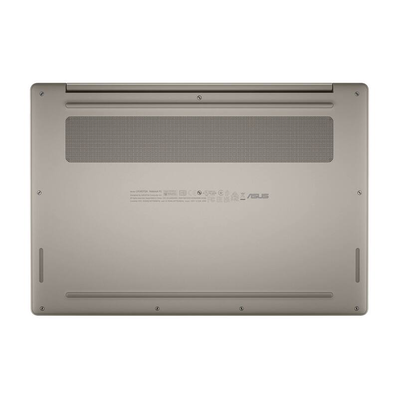 Alt View 8. ASUS - ASUS Zenbook 14" FHD+ Laptop,Snapdragon X Plus,16GB RAM,1TB SSD,Backlit Keyboard,Win 11,Zabriskie Beige - Zabriskie Beige.