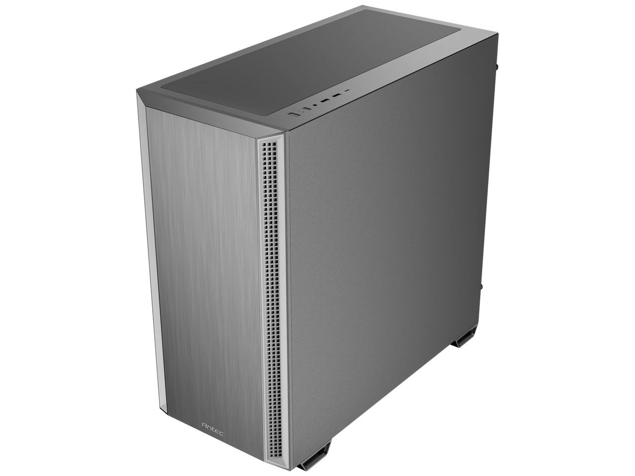 Alt View 3. Antec - P7 S, 4 PWM Fans Included, Dual Side Mesh Intake, 360 mm Top Radiator Support, Type-C 3.2 Gen 2, Mid-Tower ATX PC Case - Black.