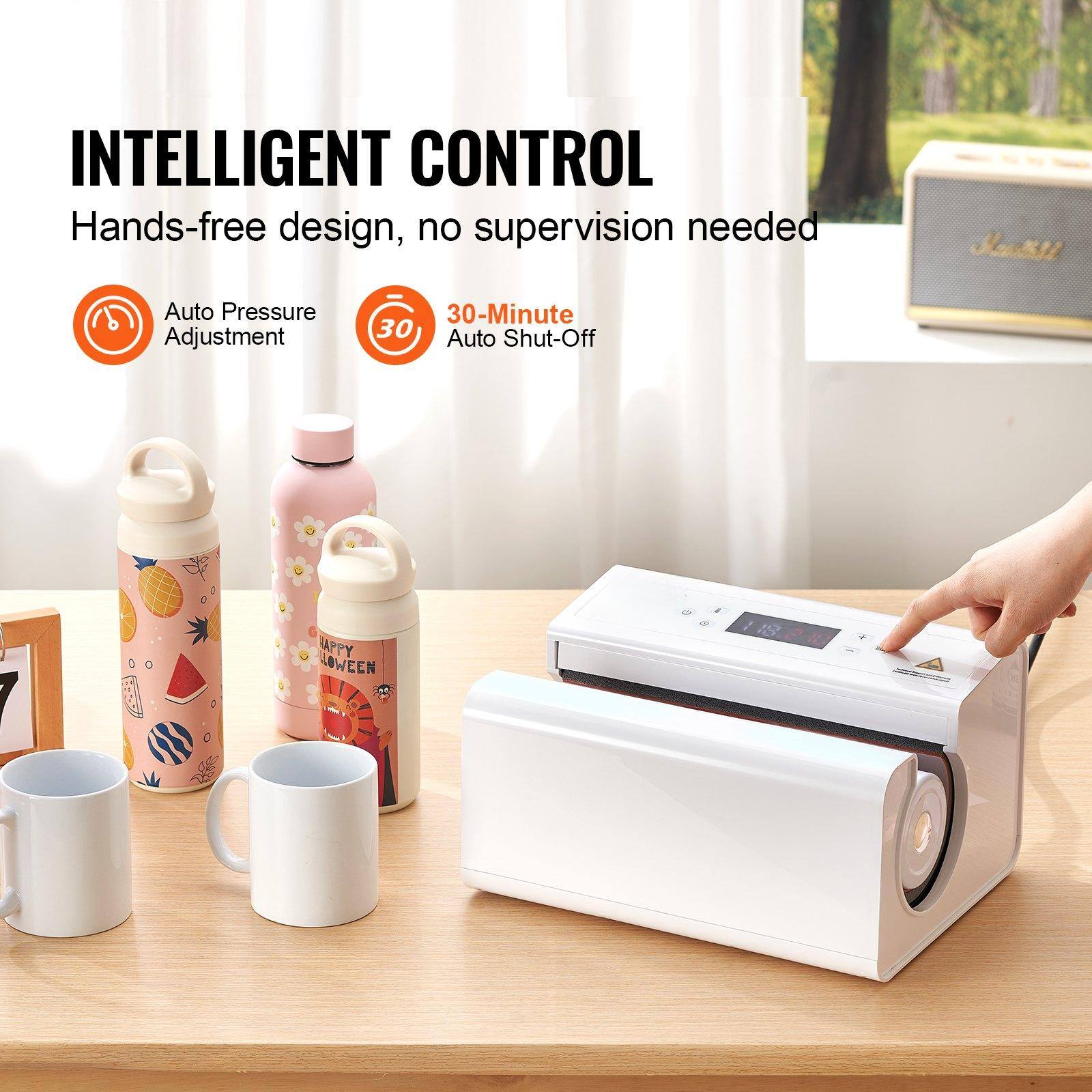 INTELLIGENT CONTROL  
Hands-free design, no supervision needed  

- Auto Pressure Adjustment  
- 30-Minute Auto Shut-Off  

HAPPY HALLOWEEN