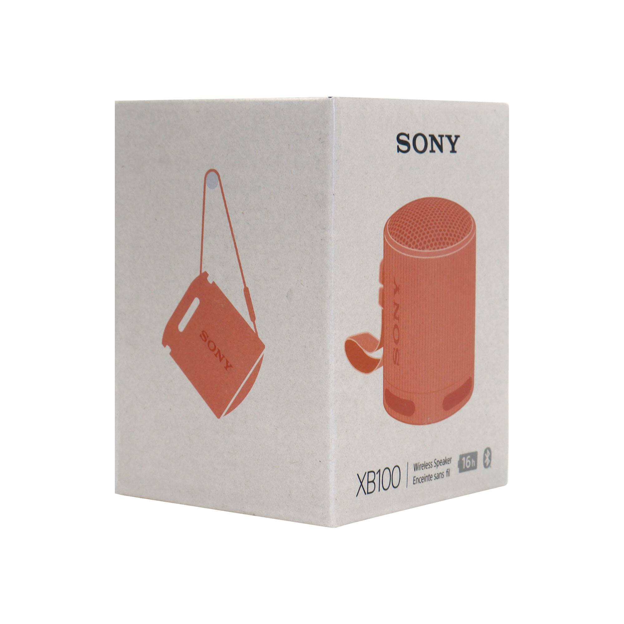 2x Sony XB100 Portable Waterproof Bluetooth Speaker Dual Pack