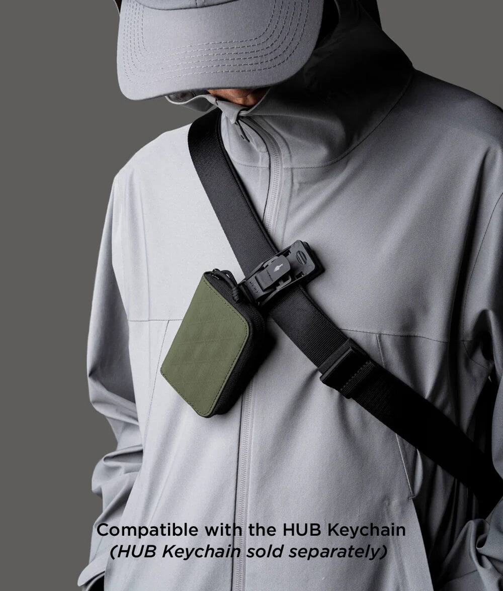 Compatible with the HUB Keychain (HUB Keychain sold separately)