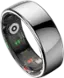 Back. IMIKI - Smart Ring – Waterproof Fitness Tracker w/ Health & Sleep Monitoring, Touch Function – Size Before You Buy – Size 9 - Silver.
