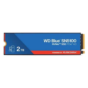 Western Digital SanDisk WD Blue SN5100 M.2 2280 2TB PCI Express Western Digital SanDisk WD Blue SN5100 M.2 2280 2TB PCI Express