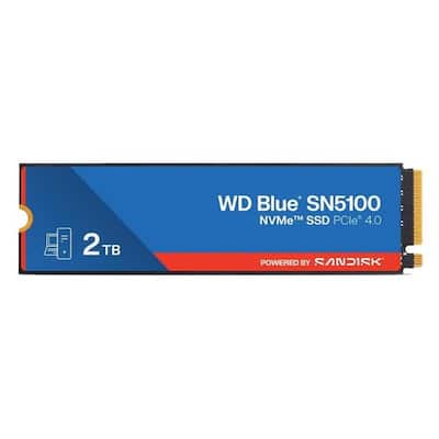 Western Digital SanDisk WD Blue SN5100 M.2 2280 2TB PCI Express Western Digital SanDisk WD Blue SN5100 M.2 2280 2TB PCI Express