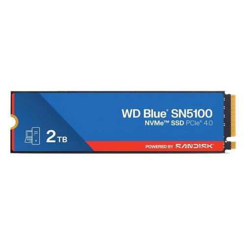 WD Blue SN5100 NVMe SSD PCIe 4.0 2TB POWERED BY SANDISK