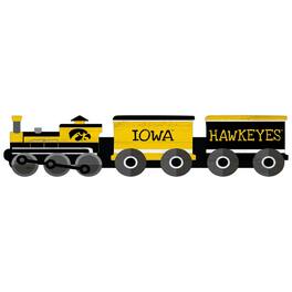 Fan Creations - Iowa Hawkeyes 6'' x 24'' Train Cutout Sign - Multicolor