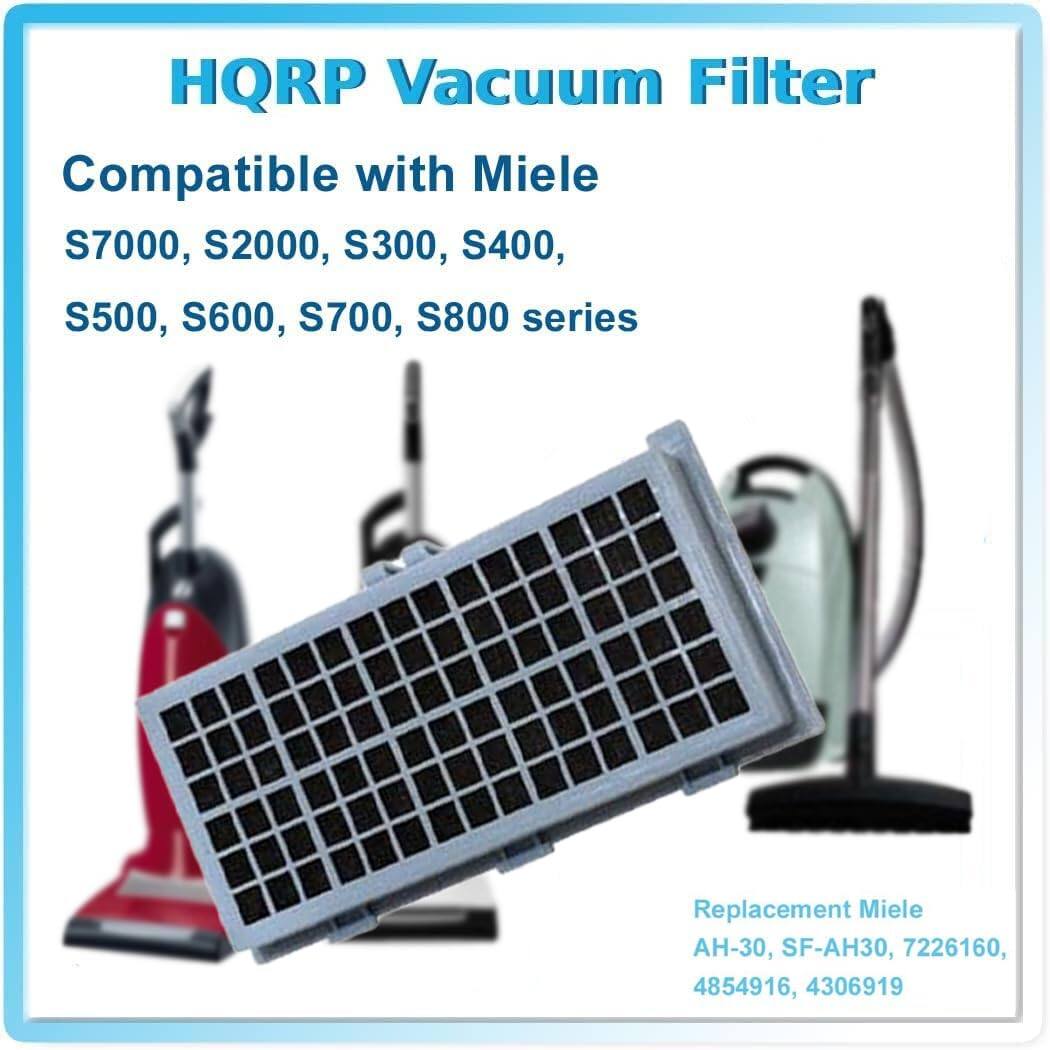 HQRP Vacuum Filter  
Compatible with Miele S7000, S2000, S300, S400, S500, S600, S700, S800 series  
Replacement Miele AH-30, SF-AH30, 7226160, 4854916, 4306919