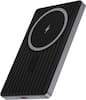 Front. Entronix - Entronix Magnetic Wireless Power Bank - 12000 mAh for iPhone and Android Devices - Black.