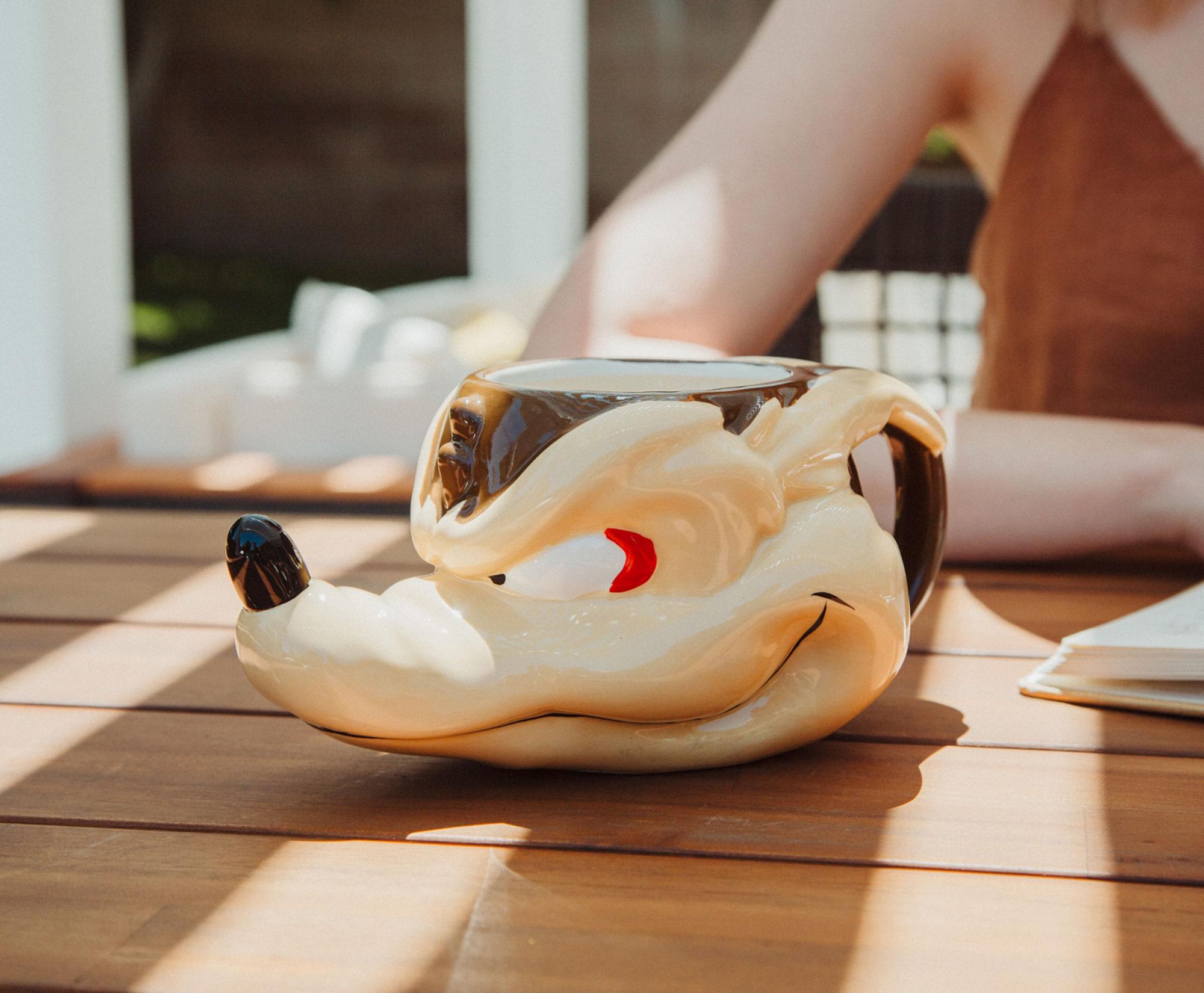 Alt View 5. Silver Buffalo - Looney Tunes Wile E. Coyote Sculpted Ceramic Mug | Holds 20 Ounces - Brown.