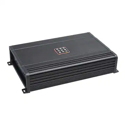 Front. Powerbass - PowerBass PBX-800.1D - Mono Class D 600W x 1 (2 ohm), 800W x 1 (1 ohm) Amplifier - Black/Gray.