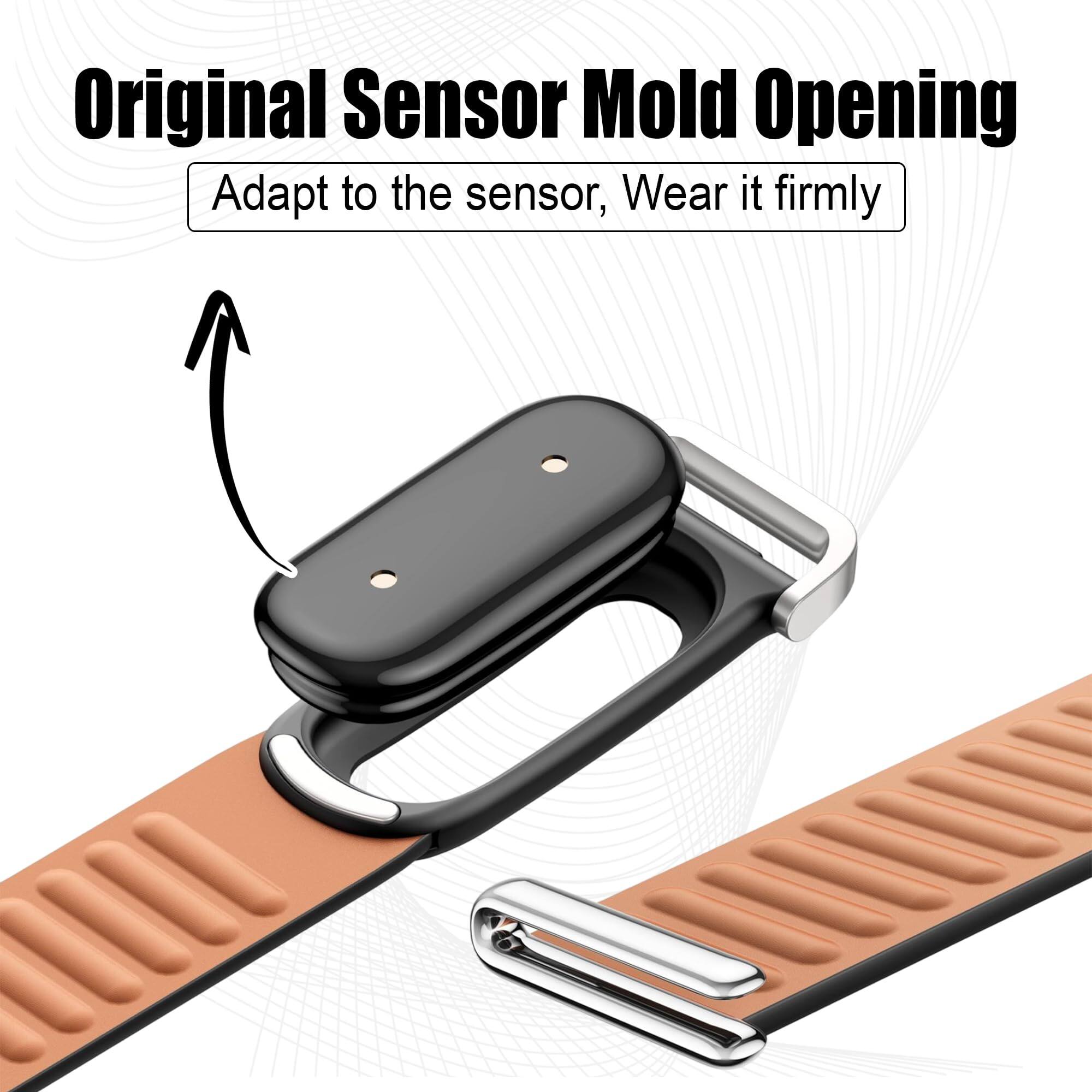 Original Sensor Mold Opening  
Adapt to the sensor, Wear it firmly