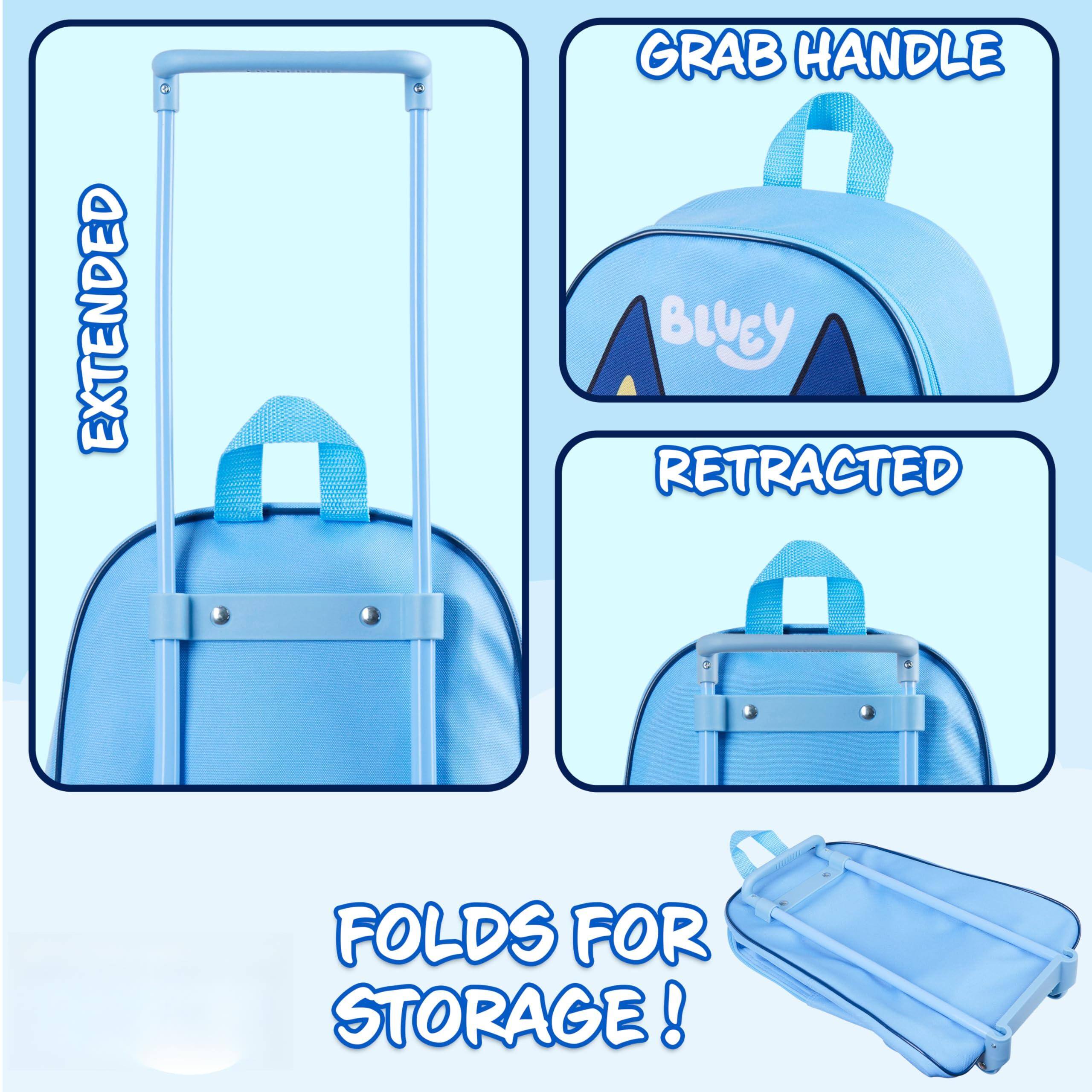 EXTENDED GRAB HANDLE  
RETRACTED  
FOLDS FOR STORAGE!