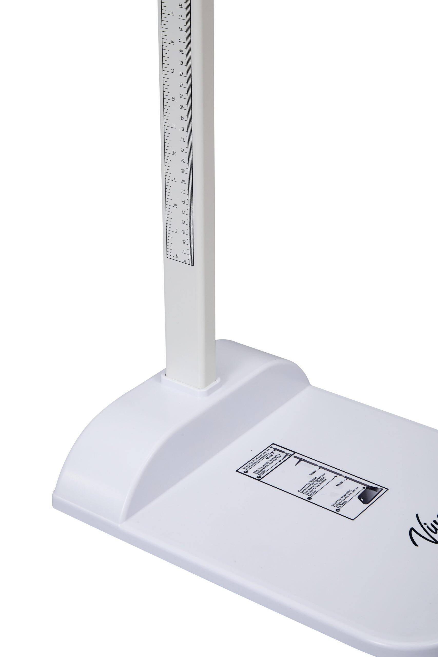 Alt View 4. Viva Comfort - Portable Aluminum Stadiometer with Carry Bag for Adults and Children - White.