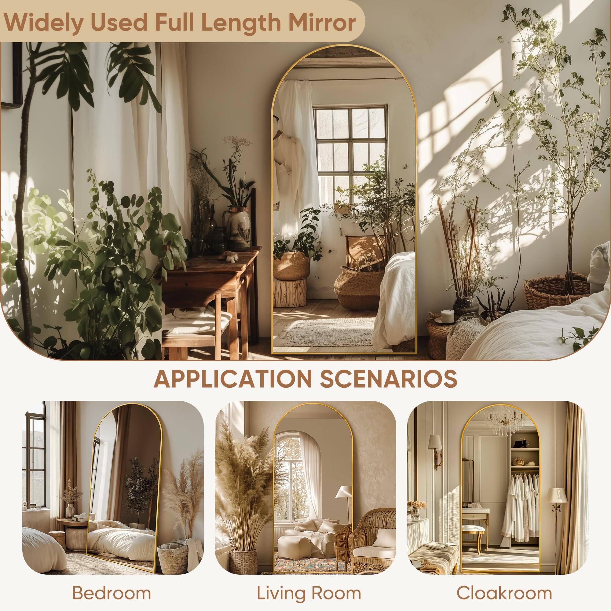 Widely Used Full Length Mirror

APPLICATION SCENARIOS

Bedroom

Living Room

Cloakroom