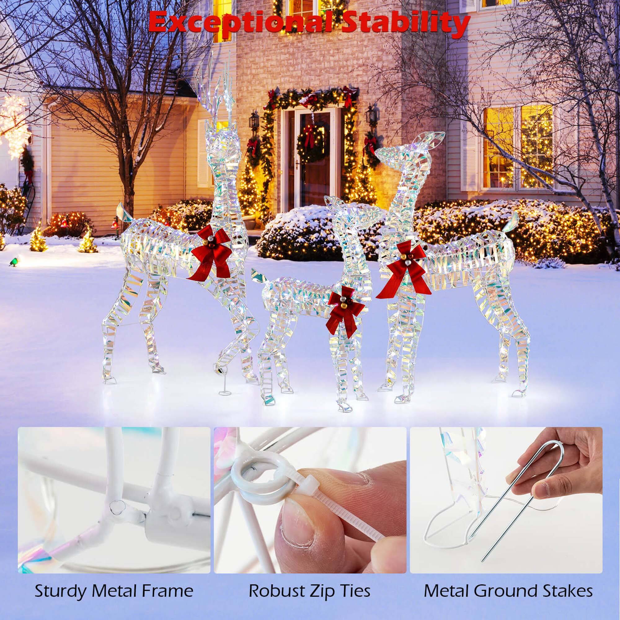 Exceptional Stability

Sturdy Metal Frame

Robust Zip Ties

Metal Ground Stakes