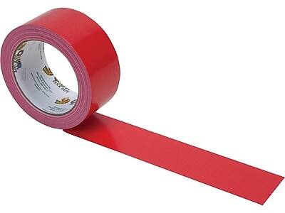 Alt View 2. Duck - Duck Heavy Duty Duct Tape, 1.88" x 20 Yds., Red (1265014) - Red.