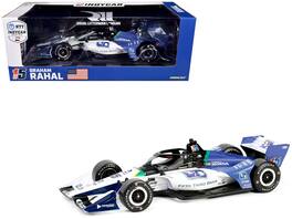Greenlight - Dallara IndyCar #15 Graham Rahal Fifth Third Bank Rahal Letterman Lanigan Racing Road Course NTT IndyCar 2024 1/18 - Blue,White