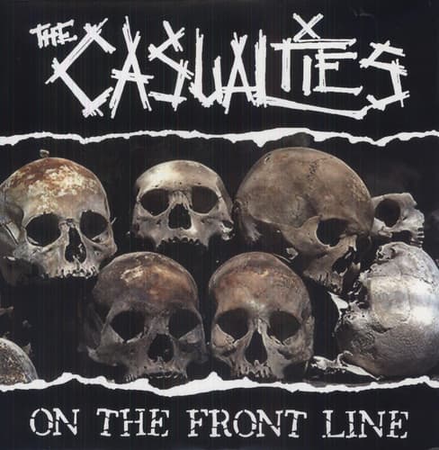 The Casualties - On the Front Line   - VINYL LP price history on PriceWatchPro