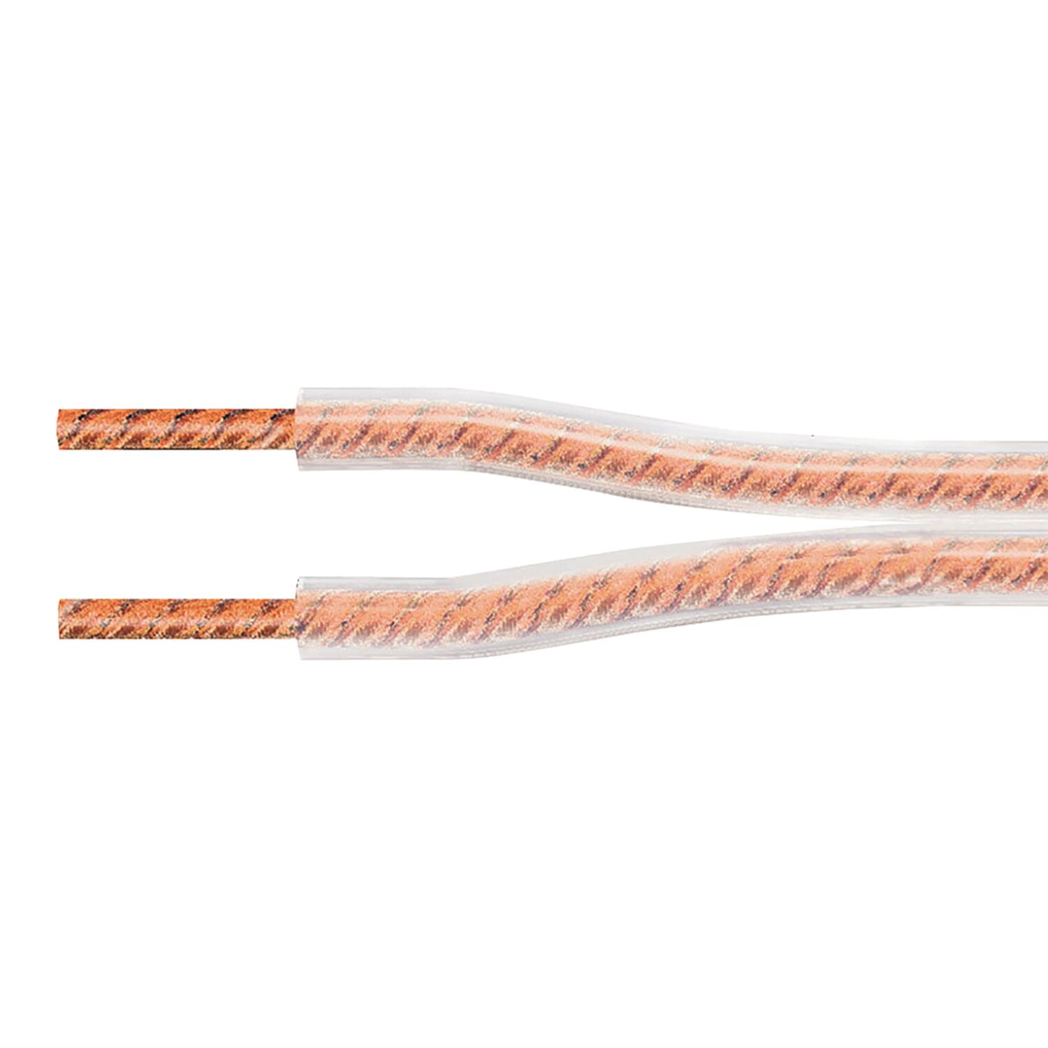 RCA - Ah16250sr 16-gauge Speaker Wire, (250 Ft.) - Clear