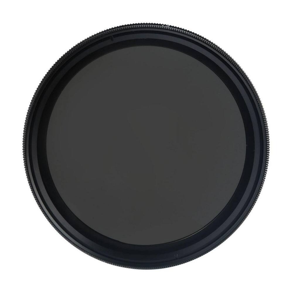 Left. K&F Concept - K&F Concept Variable Fader ND2-ND400, 77 mm HD Filter Lens with Cleaning Cloth.