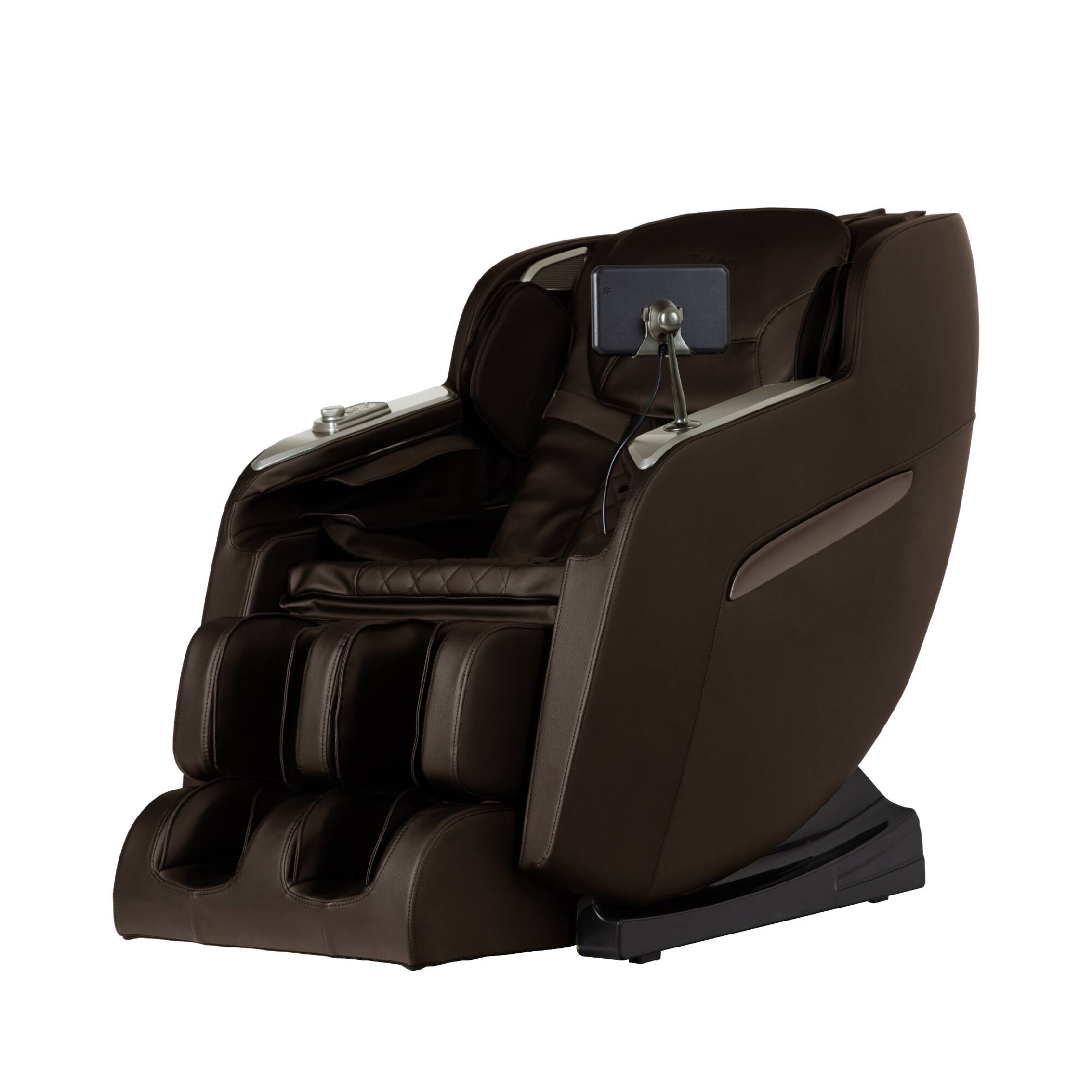 Alt View 1. Titan - Titan Regal Zero Gravity Massage Chair with Heated Rollers - Brown.