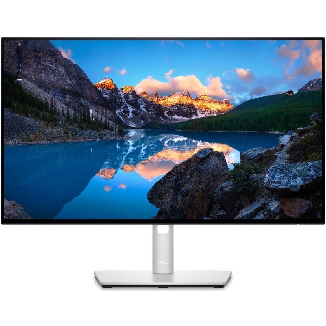 Alt View 19. Dell - UltraSharp 23.8" LCD Monitor (DisplayPort, USB, HDMI) - Platinum Silver.