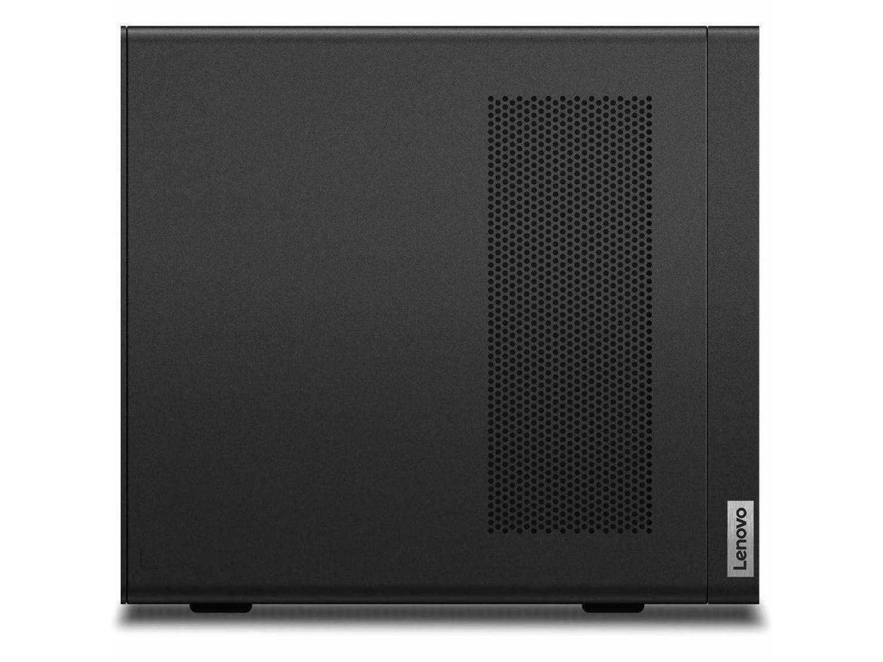 Alt View 10. Lenovo - Lenovo ThinkStation P3 Ultra Gen 2 – Core Ultra 9 285, 64GB RAM, 2TB SSD, SFF Workstation - Black.