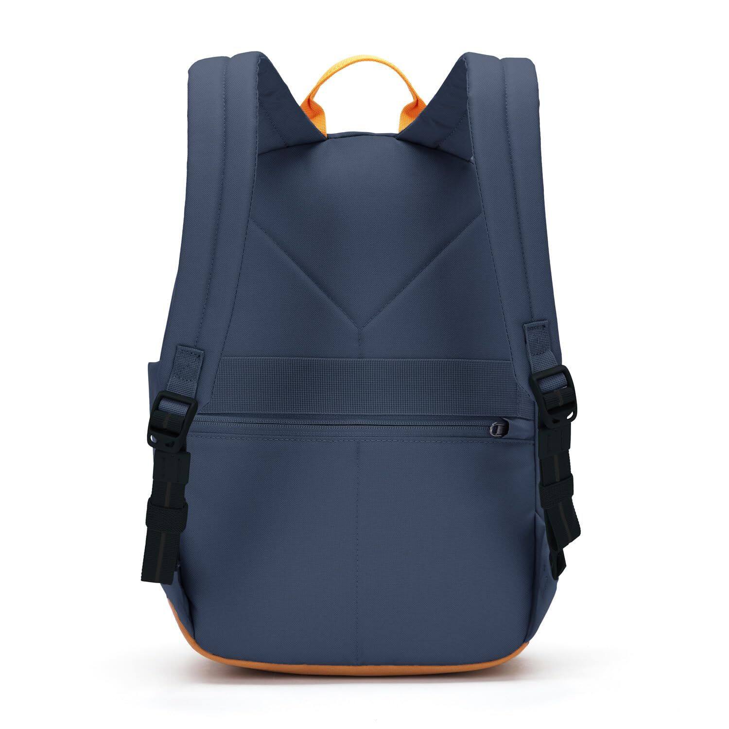Angle. Pacsafe - Pacsafe GO 15L Anti Theft Backpack (Coastal Blue) - Coastal Blue.