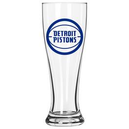 Logo Brands - Detroit Pistons 16oz. Gameday Pilsner Glass - Multicolor