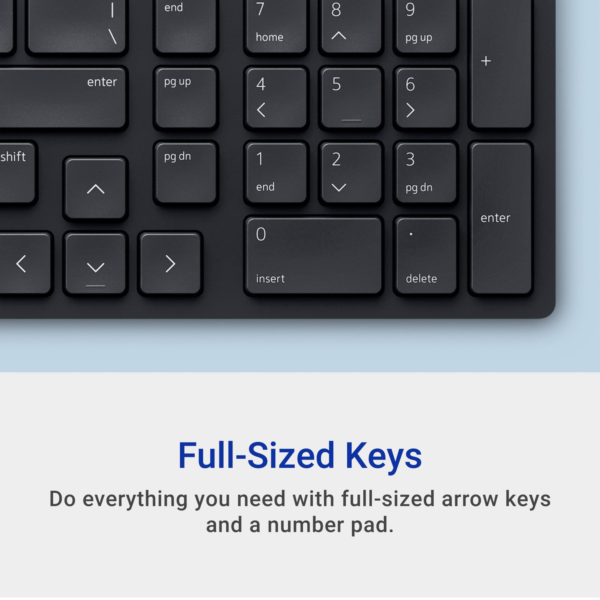 I end 7 8 9 home pg up enter pg up 4 < 5 6 > + shift pg up 1 2 3 end pg dn 0 enter insert delete

Full-Sized Keys

Do everything you need with full-sized arrow keys and a number pad.
