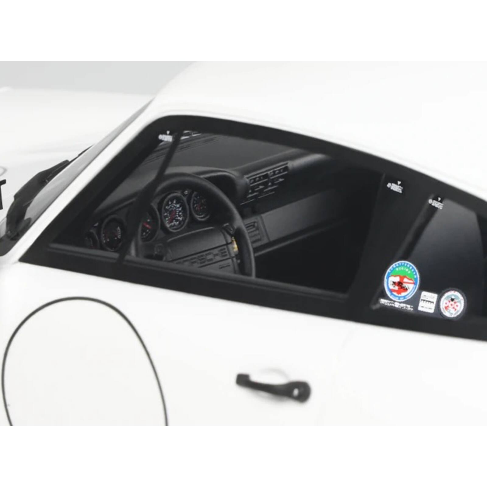 Alt View 1. GT Spirit - 1992 Porsche 911 (964) "Carrera Cup - USA Edition" White 1/18 Model Car by GT Spirit.