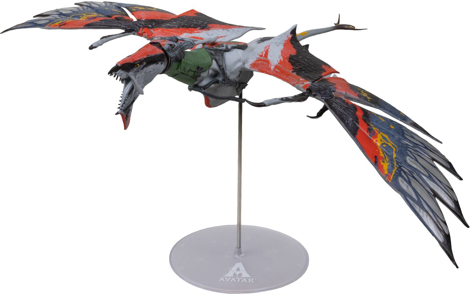 Alt View 3. McFarlane Toys - McFarlane Toys - Avatar: Fire and Ash - Vehicle - Quaritch's Banshee Action Figure   - COLLECTIBLES - Multicolor.