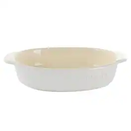 Crockpot - Crock Pot Artisan 2.5 Quart Oval Stoneware Casserole - White