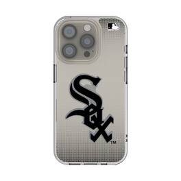 Keyscaper - MLB - Chicago White Sox Linen Logo iPhone Clear Case - 16e - Multicolor