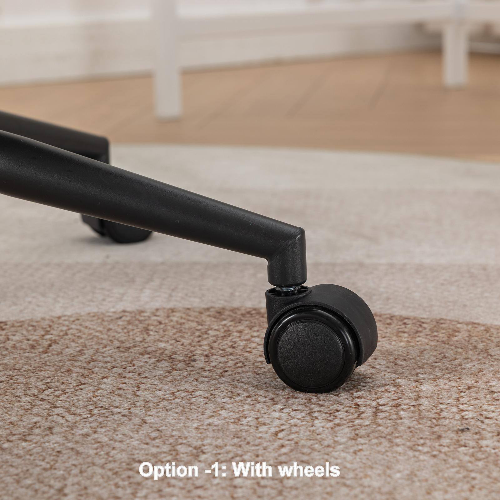 Option -1: With wheels