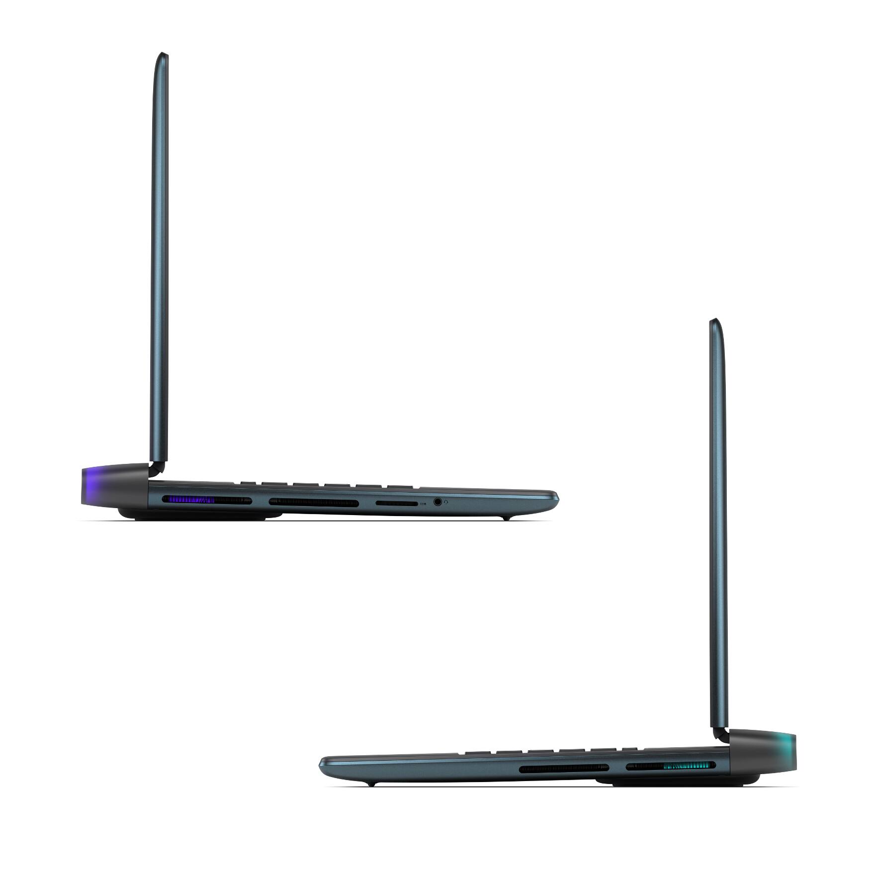 Alt View 8. Alienware - 16 Area-51 AA16250 Laptop 16.0 WQXGA Display (Ultra 9- 275HX, 32GB, 2TB SSD, Win 11 Pro) w/USB Hub - Liquid Teal.