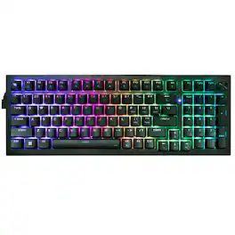 iBUYPOWER - MK9 Pro RGB Mechanical Gaming Keyboard - Linear Switches - Black