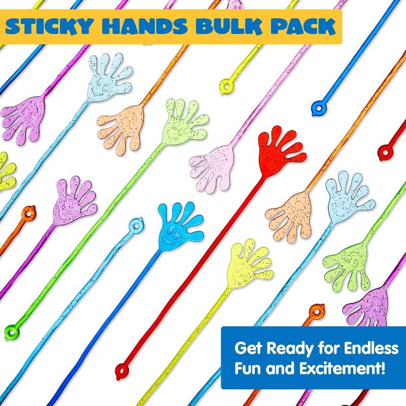 STICKY HANDS BULK PACK  
Get Ready for Endless Fun and Excitement!