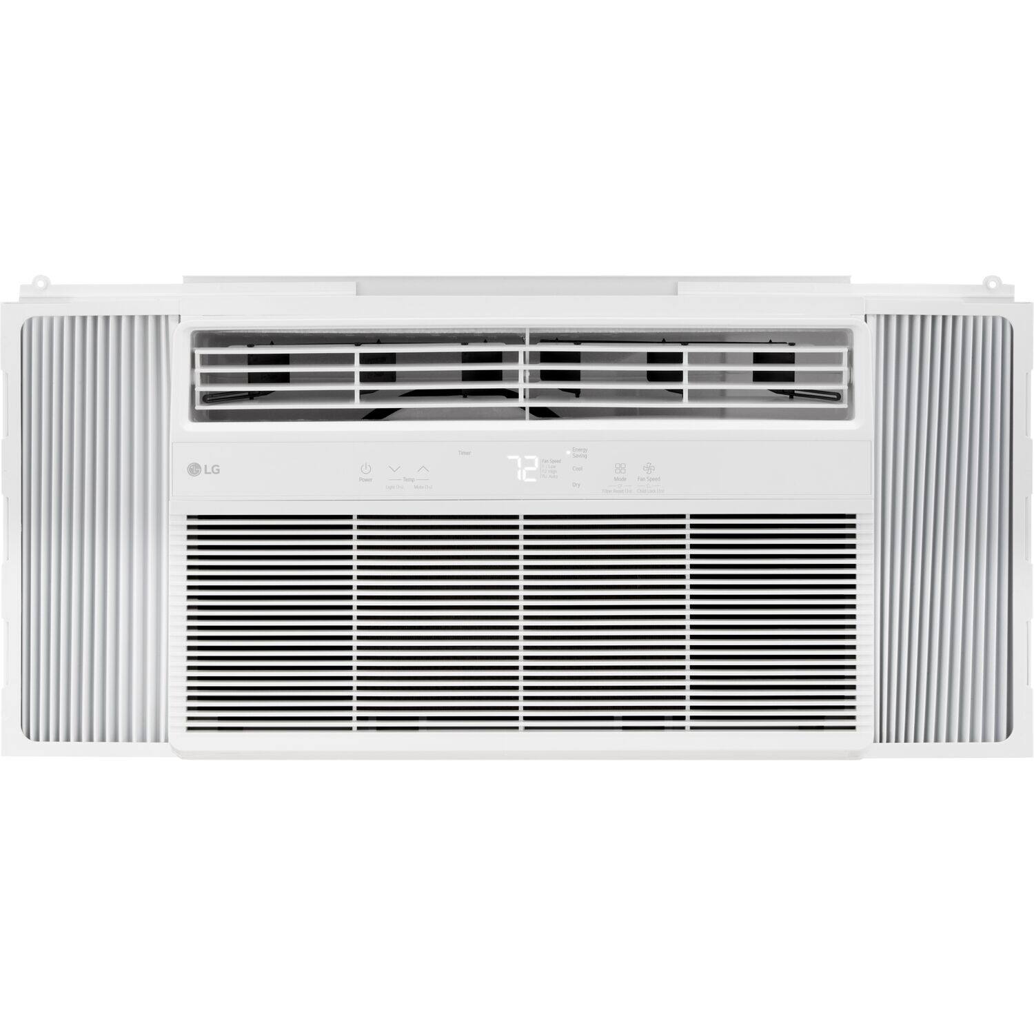Alt View 9. LG - 450 Sq. Ft. 10,000 BTU Window Air Conditioner - White.