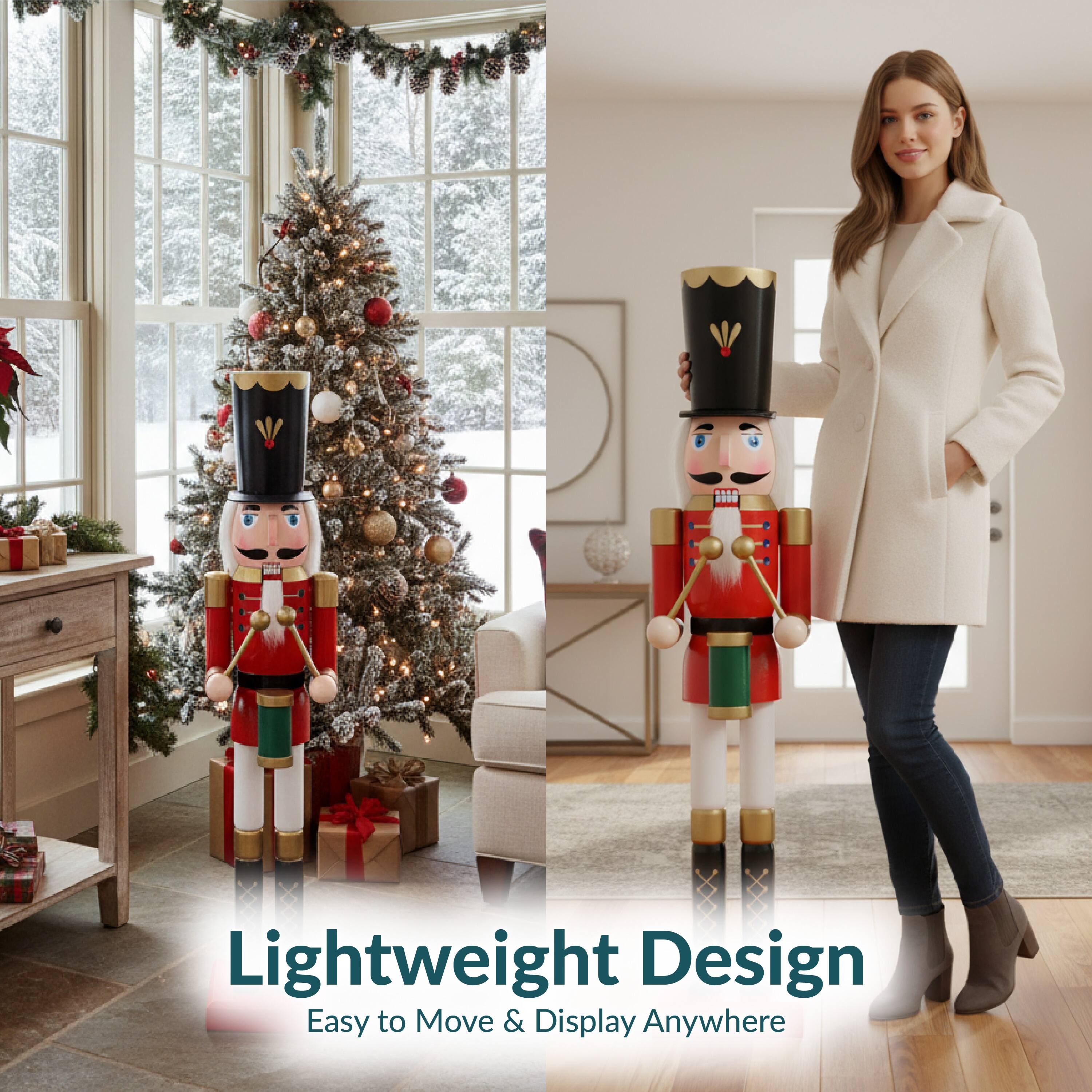 Lightweight Design  
Easy to Move & Display Anywhere